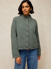 White Stuff Green Margot Cardigan - Image 1 of 6