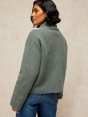 White Stuff Green Margot Cardigan - Image 3 of 6