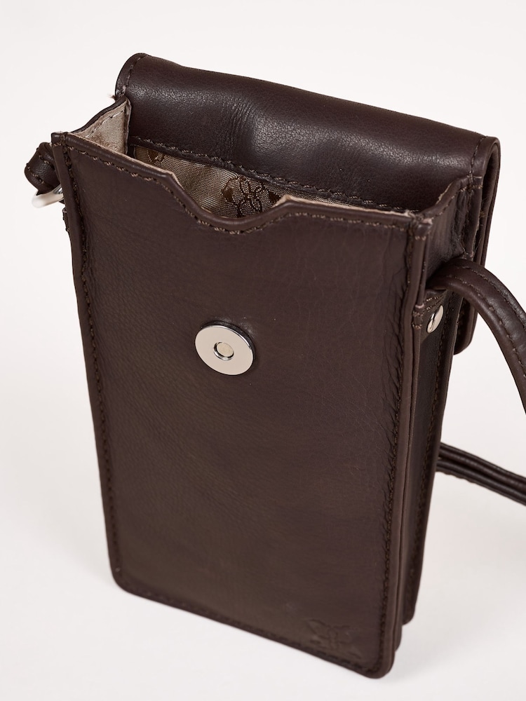 Lakeland Leather Bowness Phone Cross-Body Pouch - תמונה 6 מתוך 6