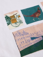 Blanco - Camiseta con estampado gráfico Abersoch de White Stuff - Imagen 6 de 6