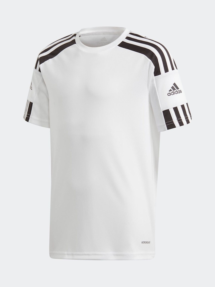adidas White Squad 21 Jersey - Image 1 of 5