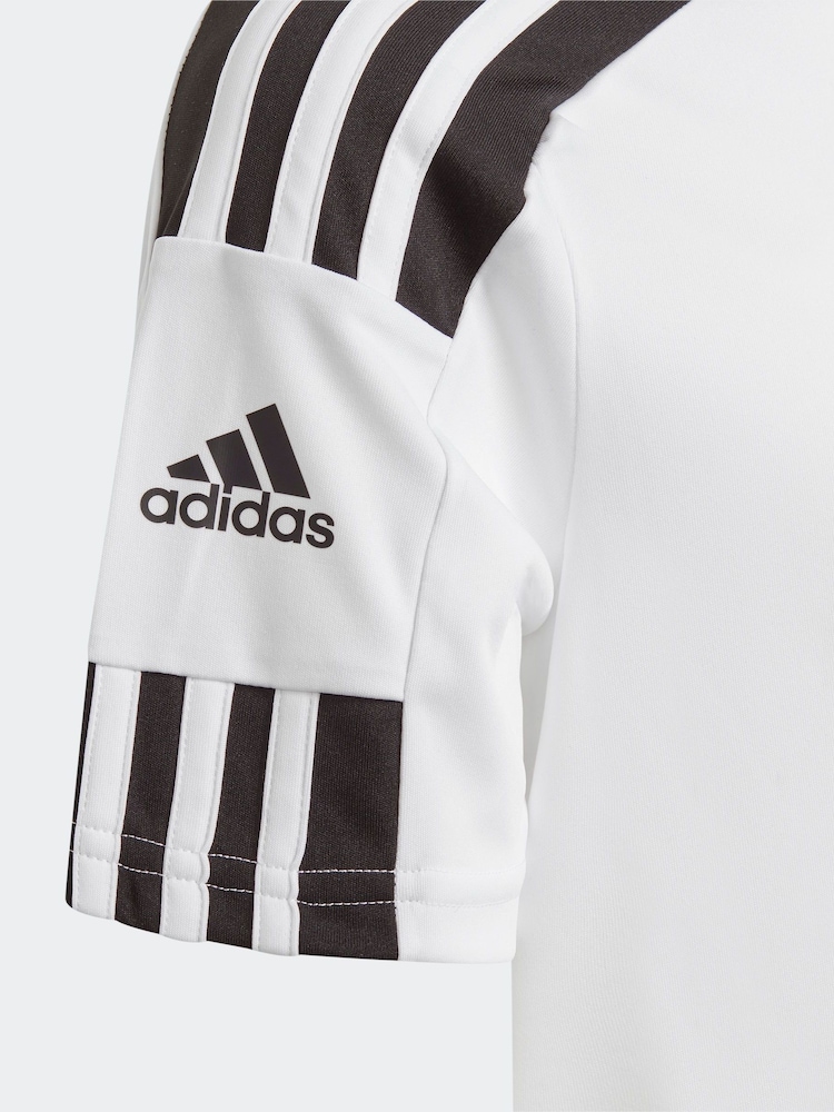adidas White Squad 21 Jersey - Image 4 of 5