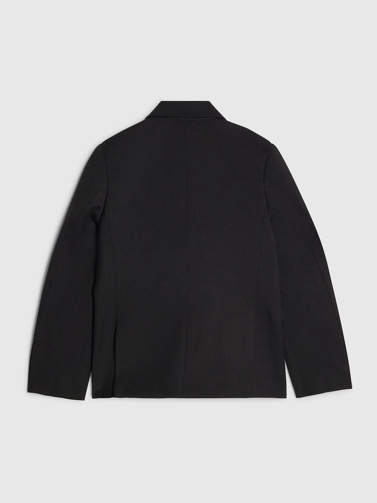 River Island Black Tailored Suit Jacket - Image 2 of 6