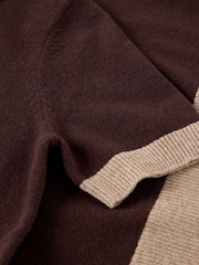 White Stuff Brown Sansa Knitted T-Shirt - Image 6 of 6