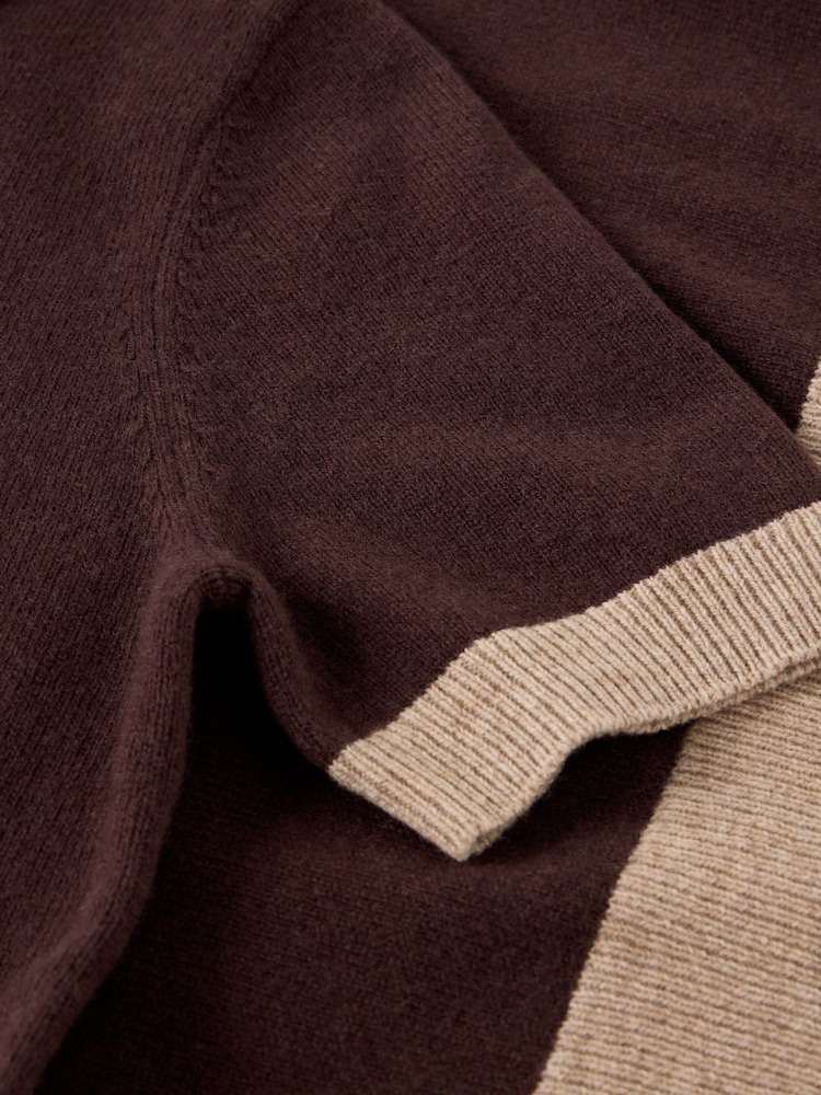 White Stuff Brown Sansa Knitted T-Shirt - Image 6 of 6 White Stuff Brown Sansa Knitted T-Shirt - Image 6 of 6