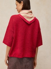 White Stuff Red Kate Knitted T-Shirt - Image 3 of 6