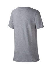 Nike Grey 100% Cotton Futura Icon T-Shirt - Image 6 of 6