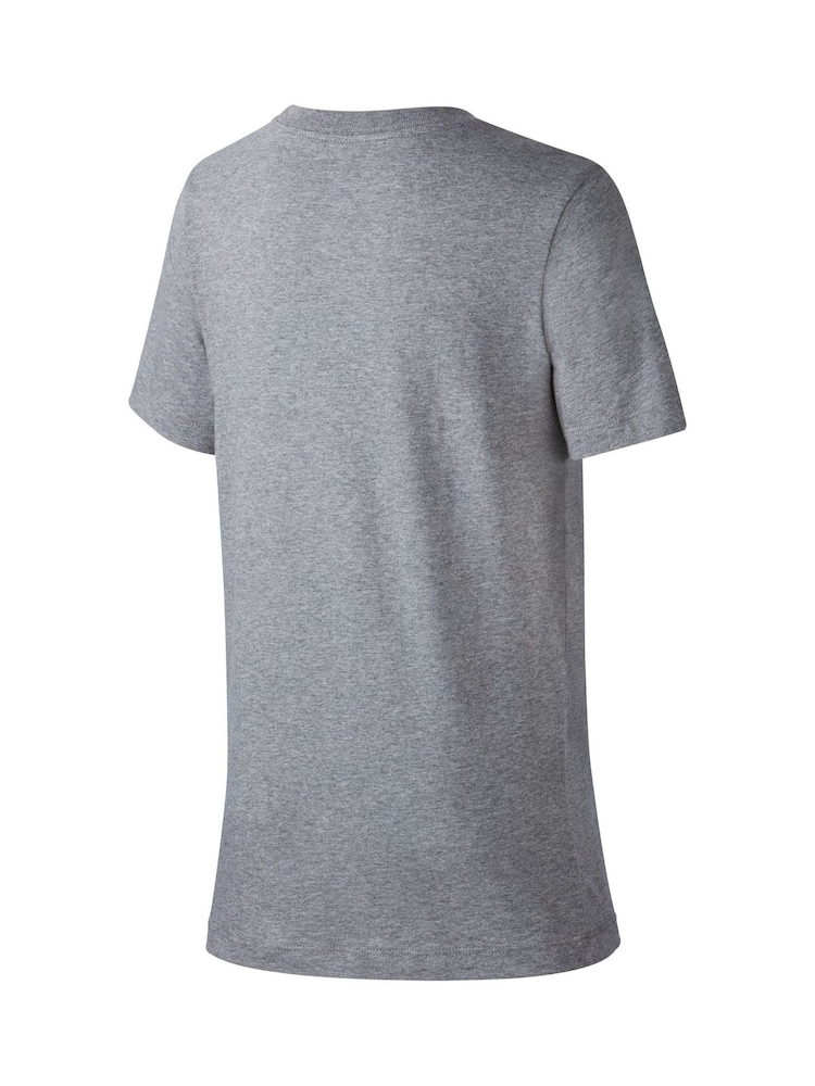 Nike Grey 100% Cotton Futura Icon T-Shirt - Image 6 of 6