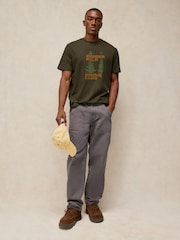 Verde - Camiseta con estampado gráfico Abersoch de White Stuff - Imagen 3 de 6