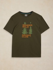 Verde - Camiseta con estampado gráfico Abersoch de White Stuff - Imagen 5 de 6