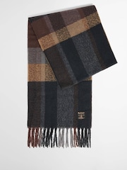 Barbour® Black Westerdale Hat ,Gloves and Scarves Set - Image 3 of 6