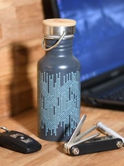 Beau And Elliot Blue Circuit Water Bottle - Image 1 of 3