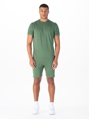 Luke 1977 Green T-Shirt And Shorts Set - Image 1 of 6