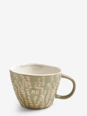 Green Floral Wedding MR Mug - Image 4 of 4