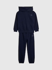 River Island Blue Essentials Hoodie & Joggers Set - Image 3 of 5