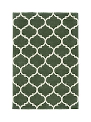 Asiatic Rugs Green Albany Ogee Wool Rug - Image 1 of 4