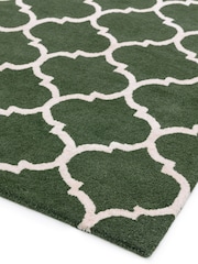 Asiatic Rugs Green Albany Ogee Wool Rug - Image 2 of 4
