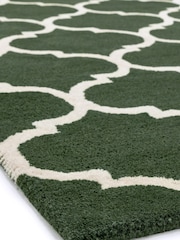 Asiatic Rugs Green Albany Ogee Wool Rug - Image 3 of 4