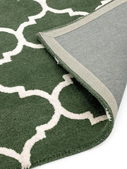 Asiatic Rugs Green Albany Ogee Wool Rug - Image 4 of 4