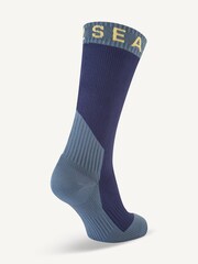 أزرق - جوارب من صوف شيربا مضادة للماء تشكيلة Hoveton من Sealskinz - صورة 2 من 2