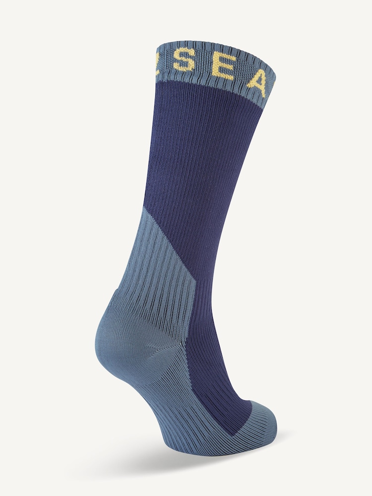 أزرق - جوارب من صوف شيربا مضادة للماء تشكيلة Hoveton من Sealskinz - صورة 2 من 2