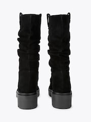 Carvela Black Cara Slouch Suede Knee Boots - Image 3 of 4