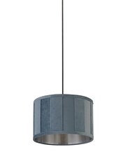 Searchlight Turquoise Meadow Brushed Silver Tapered Shade - Image 4 of 4