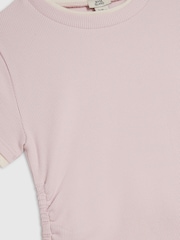 River Island Pink Ruched Top & Kickflare Set - Image 4 of 5
