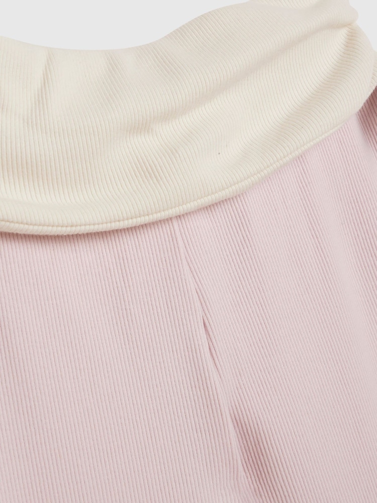 River Island Pink Ruched Top & Kickflare Set - Image 5 of 5 River Island Pink Ruched Top & Kickflare Set - Image 5 of 5