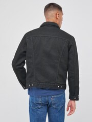 Levi's® Type 3 Sherpa Trucker Denim Jacket - Image 2 of 5