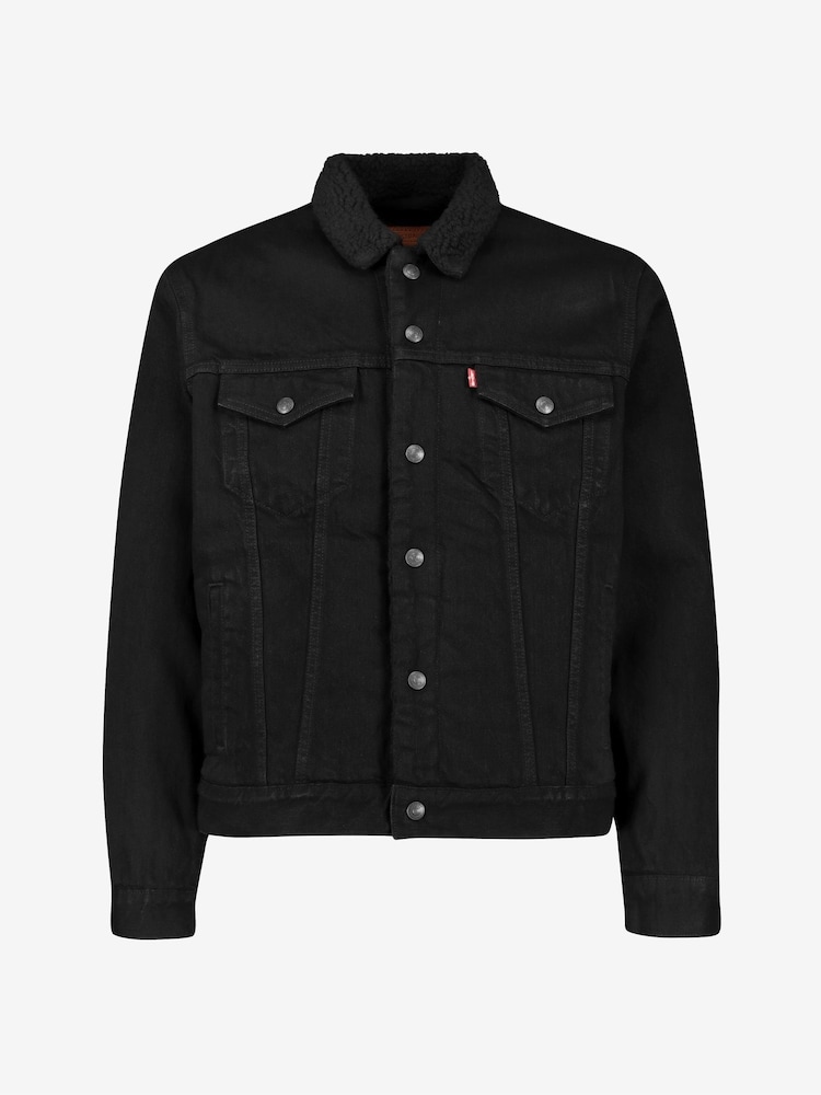 Levi's® Type 3 Sherpa Trucker Denim Jacket - Image 5 of 5