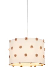 Searchlight Dark Grey William Pom Pom Pendant Shade - Image 3 of 3