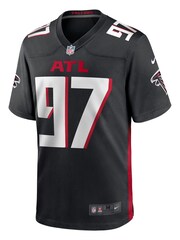 Nike Black NFL Atlanta Falcons Home Game Jersey - Grady Jarrett - Image 2 of 3