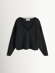 Free People See Me V-Neck Pullover Jumper - Image 1 of 5