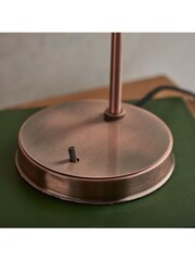 Gallery Home Copper Pierre Aged Copper Table Lamp - Image 3 of 7
