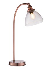 Gallery Home Copper Pierre Aged Copper Table Lamp - Image 6 of 7