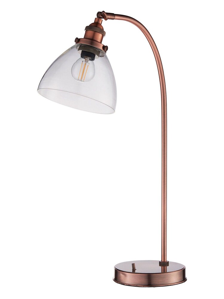 Gallery Home Copper Pierre Aged Copper Table Lamp - Image 7 of 7