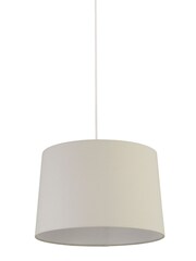 Searchlight Ivory Cicely Tappered Linen Shade - Image 2 of 3