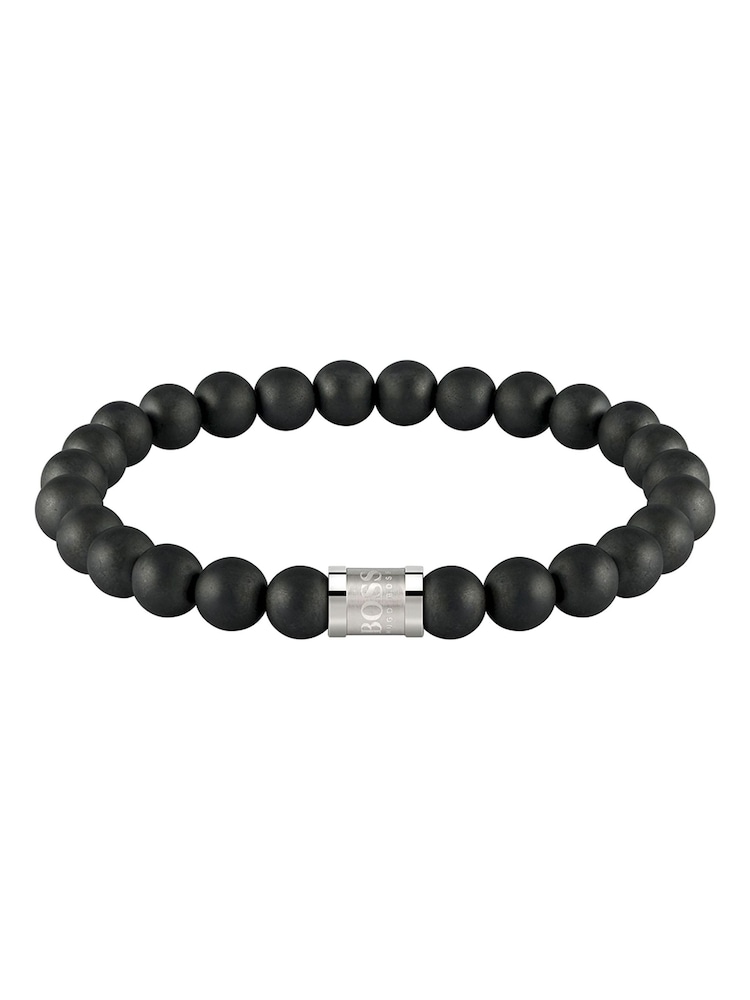BOSS Black Beads For Him Onyx Bead Bracelet - Image 1 of 2