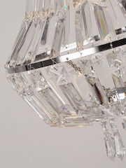 Searchlight Chrome Goosefoot Acrylic Empire Shade - Image 2 of 4