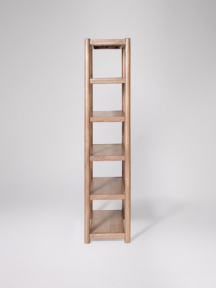 Swoon Light Brown Dowling Mango Wood Shelving - Image 6 of 6 Swoon Light Brown Dowling Mango Wood Shelving - Image 6 of 6