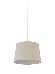 Searchlight Taupe Clove Tappered Linen Shade - Image 4 of 4