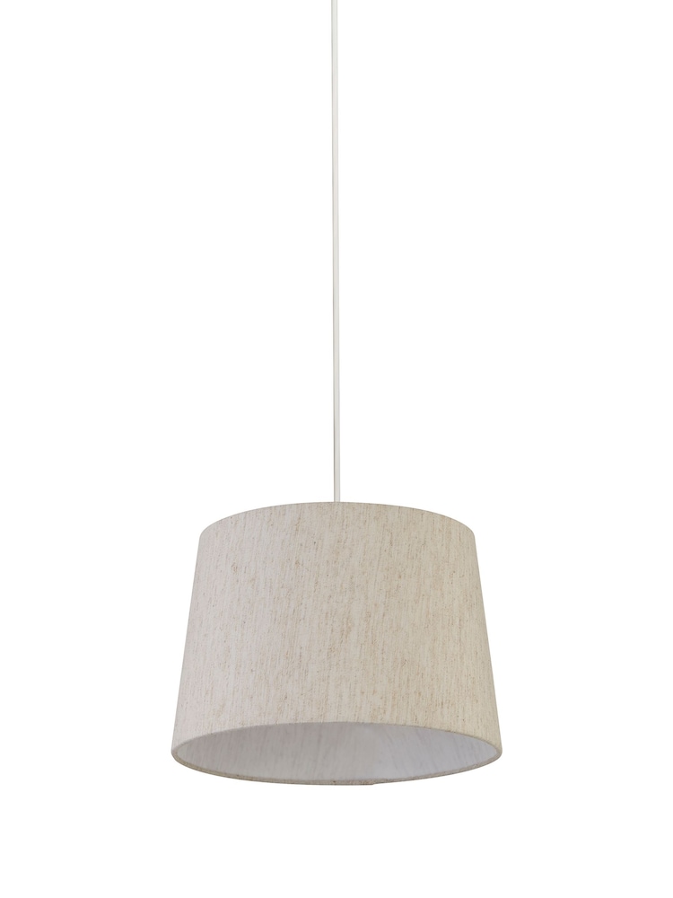 Searchlight Taupe Clove Tappered Linen Shade - Image 4 of 4