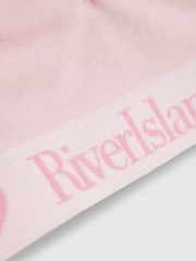 River Island Ruched Bow Crop Tops 3 Pack - Larawan 3 ng 3