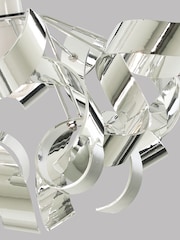 Searchlight Chrome Sputnik Ribbon Easy Pendant - Image 2 of 4