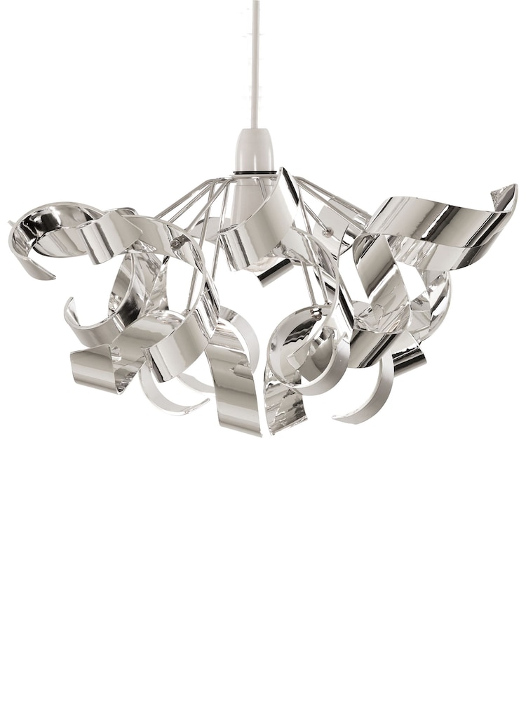 Searchlight Chrome Sputnik Ribbon Easy Pendant - Image 4 of 4