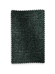 Green Next Multi Chenille Eyelet Lined Curtains - Image 5 of 5