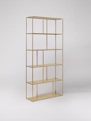 Swoon Brass Aero Steel Shelves - Image 3 of 5