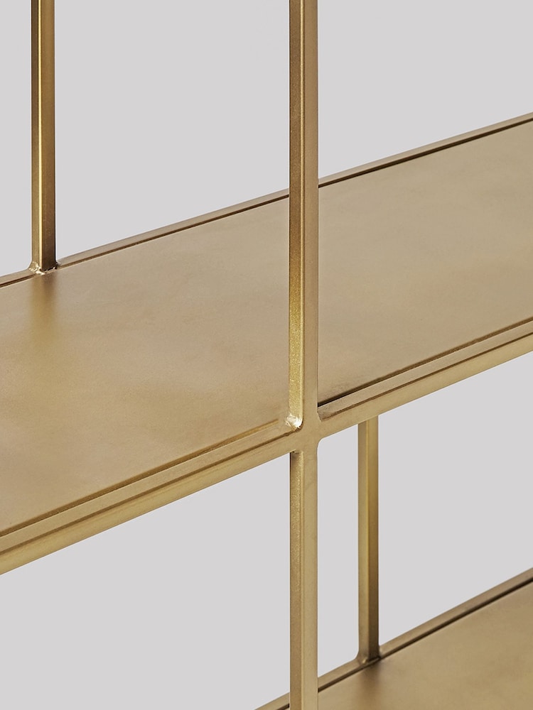 Swoon Brass Aero Steel Shelves - Image 5 of 5