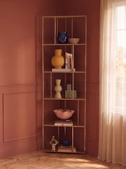Swoon Brass Aero Steel Shelving - Image 1 of 6